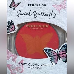🆕PROFUSION: Social Butterfly Soft Cloud Blush- Monarch FULL SIZE